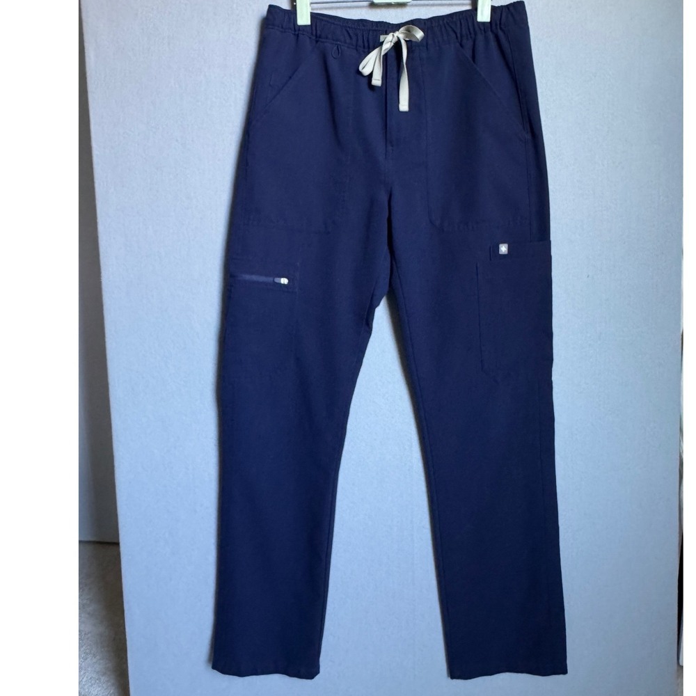 FIGS Cairo Cargo Scrub Pants Mens S/T Navy Technical Collection Medical Dr Nure